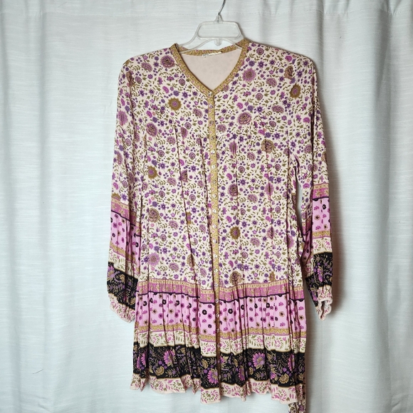 Spell & The Gypsy Lady Untamed Tunic Mini Dress - Picture 3 of 10